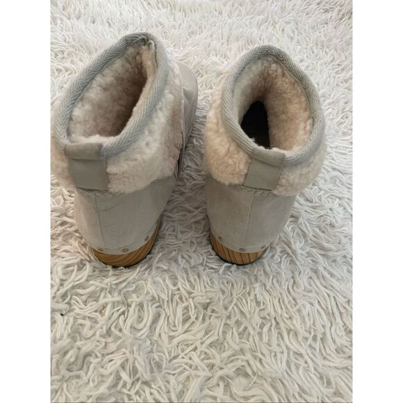 Free People Oak Clog Boots Dust Bunny 9 - Picture 7 of 11